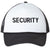 SECURITY Mesh Snapback Cap Structured Foam Mesh-Back Trucker Uniform Guard Officer Snap Back Adjustable Hat