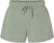 Women's Fleece Lined Sweat Shorts Lightweight Wave Wash Classic Fit with Elastic Waistband, Lounge Short