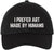 I Prefer Art Made By Humans Embroidered Dad Hat | AI-Free Creativity Artistic Statement Baseball Cap