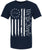 We the People 1776 USA Distressed Flag T-Shirt | US Independence Day July 4th Patriot Freedom Short Sleeve Shirt