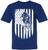 USA Flag Eagle Printed T-Shirt | 4th of July Patriotic American Independence Memorial Day Freedom Tee Shirt