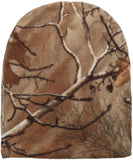 Camouflage Fleece Beanie | 100% Polyester Polar Skull Cap | Warm Watch Cap for Men & Women