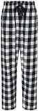Women’s Flannel Lounge Pants, Buffalo Plaid Pajamas, Relaxed Fit with Drawstring Closure