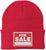 FOR SALE Sign Embroidered Beanie Hat Adjustable Warm Skull Winter Cap