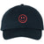 SMILEY FACE Adjustable Dad Cap Unstructured Face Trendy Unisex Preppy Hat