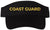 Coast Guard Embroidered Visor Cap | USA Army Patriotic 100% Cotton Sun Hat for Men & Women