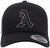 Classic A Letter Embroidered Trucker Hat | Old English Alphabet Adjustable Snapback Unisex Casual Meshback Cap