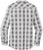 Women’s Buffalo Plaid Flannel Shirt Button Up Open Collar Lightweight Super Soft French Front Top