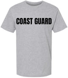 Coast Guard T-Shirt | US Physical Training PT Team Gym Workout Double Sided Printed Tee Shirt
