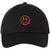 SMILEY FACE Adjustable Dad Cap Unstructured Face Trendy Unisex Preppy Hat
