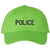 POLICE Unstructured Dad Hat Low Profile Adjustable Baseball Cap for Security, Guard & Law Enforcement Uniforms