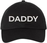 Daddy Embroidered Dad Hat | 100% Cotton Adjustable Baseball Cap | Casual Father's Day Hat for Dad