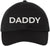 Daddy Embroidered Dad Hat | 100% Cotton Adjustable Baseball Cap | Casual Father's Day Hat for Dad
