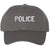POLICE Embroidered Baseball Hat Structured Adjustable Uniform Cap for Guard, Officer, Policeman