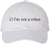 I’m Not a Robot Embroidered Dad Cap - Funny Programmer & Gamer Tech Hat for Men & Women - 100% Cotton Adjustable Baseball Cap