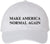 Make America Normal Again Embroidered Dad Hat | Funny Political Baseball Cap | Unisex Cotton Adjustable
