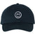 SMILEY FACE Adjustable Dad Cap Unstructured Face Trendy Unisex Preppy Hat