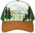 Scenic Nature Landscape Printed Trucker Hat Outdoor Adventure Hiking Camping Fishing Baseball Cap