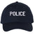 POLICE Embroidered Baseball Hat Structured Adjustable Uniform Cap for Guard, Officer, Policeman