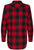 Women’s Boyfriend Oversized Flannel Shirt, Ultra Soft Modern Fit Bufflao Plaid Button Up Top