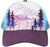 Scenic Nature Landscape Printed Trucker Hat Outdoor Adventure Hiking Camping Fishing Baseball Cap