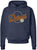 USA Baseball Team City Fan Hooded Sweatshirt | Classic Sports Fan Hoodie | Support Your Favorite City & Team