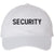 SECURITY Low Profile Baseball Dad Cap Unstructured Uniform Guard Officer Agent Adjustable Hat
