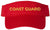 Coast Guard Embroidered Visor Cap | USA Army Patriotic 100% Cotton Sun Hat for Men & Women