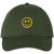 SMILEY FACE Adjustable Dad Cap Unstructured Face Trendy Unisex Preppy Hat