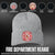 Fire Department Beanie Embroidered FIRE DEPT Watch Cap Warm Winter Hat for First Responders and Supporters