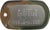 US Military Dog Tag Set - ID Matte Metal ID Dog Tags Necklace Complete Set with 2 Chains and 2 Silencers