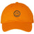 SMILEY FACE Adjustable Dad Cap Unstructured Face Trendy Unisex Preppy Hat