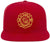 Fire Department Embroidered Baseball Cap | Maltase Cross Emblem Acrylic Wool Adjustable Unisex Hat