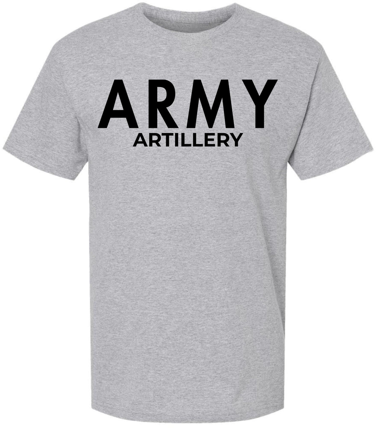 Army Artillery T-Shirt | U.S. Military Field Corps Soldier Physical Training PT Short Sleeve Tee Shirt for Men & Women