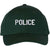 POLICE Embroidered Baseball Hat Structured Adjustable Uniform Cap for Guard, Officer, Policeman