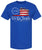 We the People 1776 Distressed US Flag T-Shirt | USA Independence Day Patriotic Short Sleeve Tee