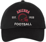 Football Team Dad Hat USA Embroidered Cotton Cap Adjustable Buckle National League Color Helmet Fan Hat