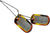 US Military Dog Tag Set - ID Matte Metal ID Dog Tags Necklace Complete Set with 2 Chains and 2 Silencers