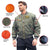 Navy Blue MA-1 Flight Jacket with Patches - Men's Bomber Jacket