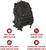 Black - MOLLE Tactical Large Transport Pack - Rugged Army Backpack