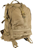Coyote Brown - Military MOLLE Compatible Large Transport Pack