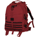 Red - MOLLE Large Transport Pack Tactical Backpack