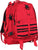 Red - MOLLE Large Transport Pack Tactical Backpack