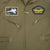 Olive Drab - Kids Top Gun Flight Coveralls with Patches