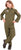 Olive Drab - Kids Top Gun Flight Coveralls with Patches