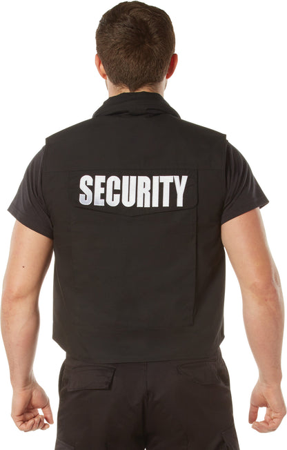 Black - Tactical Law Enforcement SECURITY Ranger Vest
