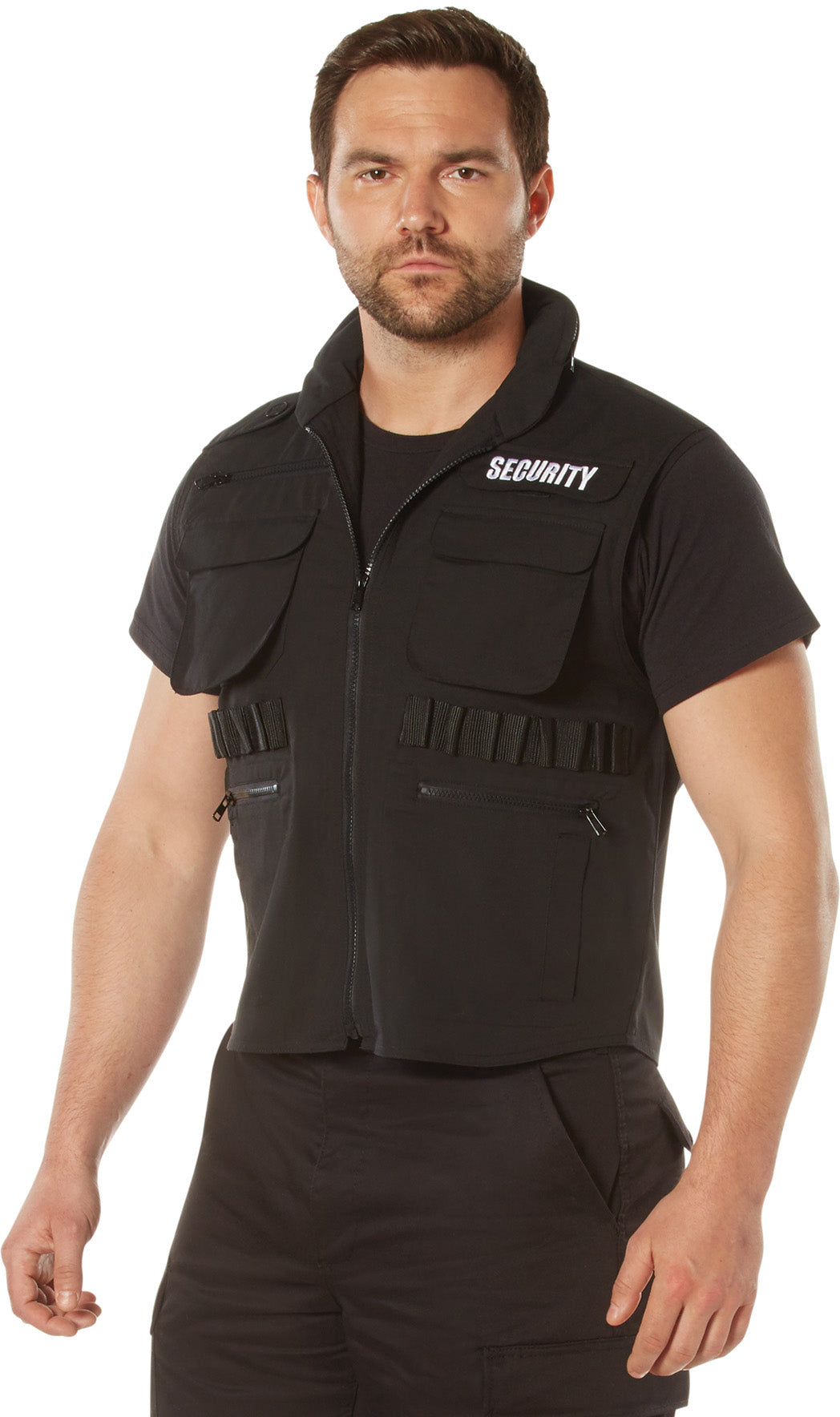 Black - Tactical Law Enforcement SECURITY Ranger Vest