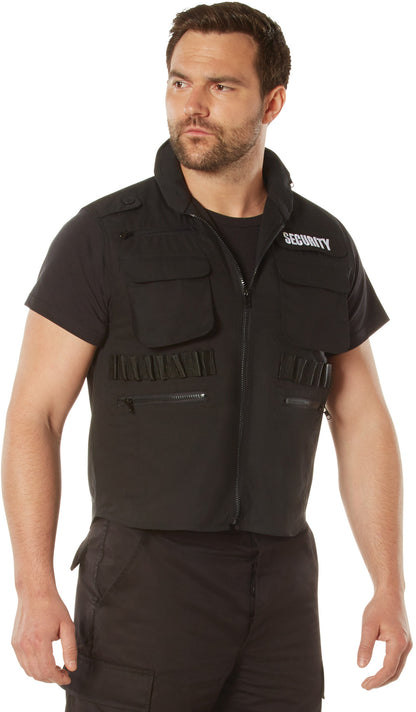 Black - Tactical Law Enforcement SECURITY Ranger Vest