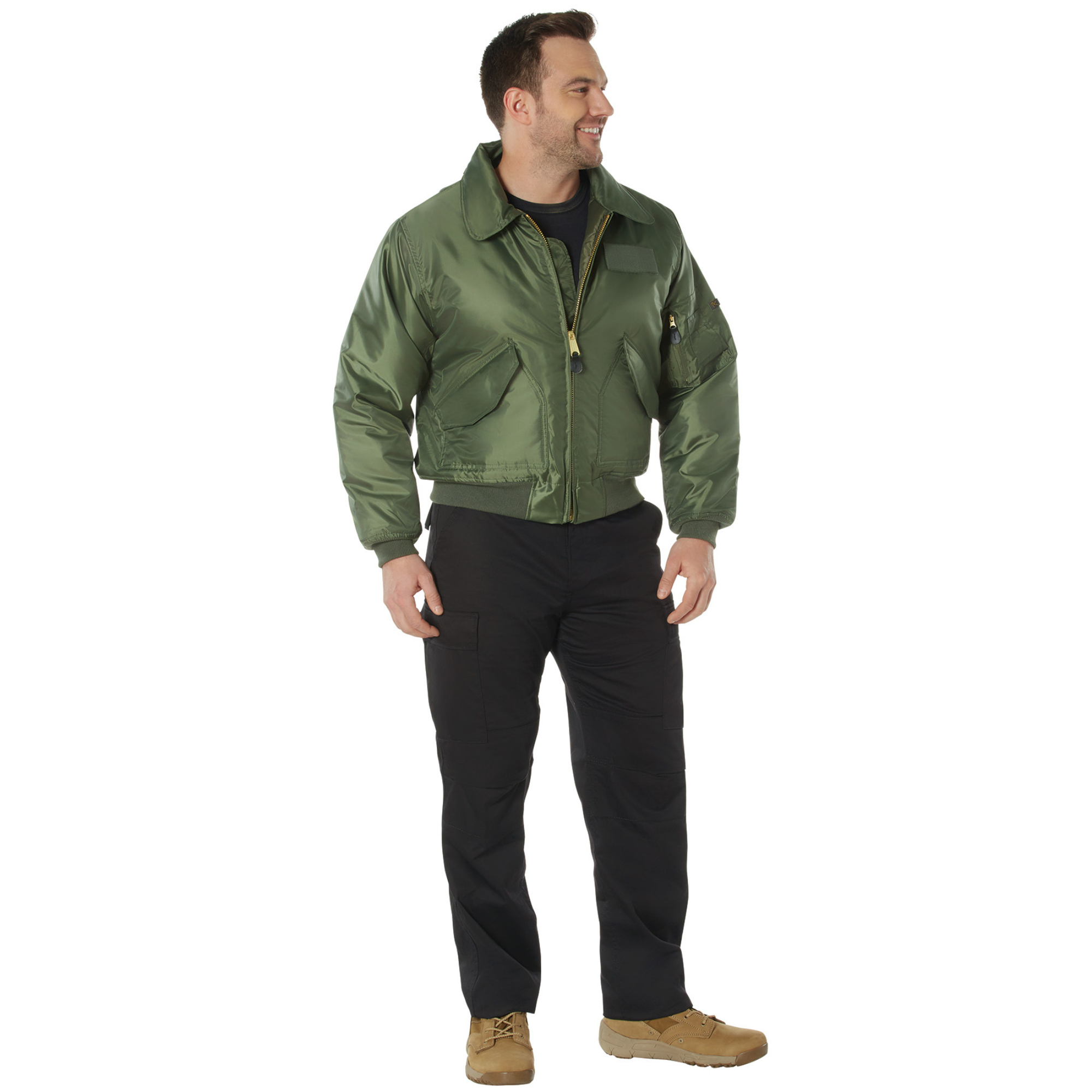 Sage green fleece sales jacket air force