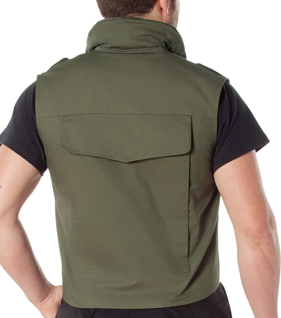 Olive Drab - Tactical Outdoor Military Ranger Vest - Galaxy Army Navy
